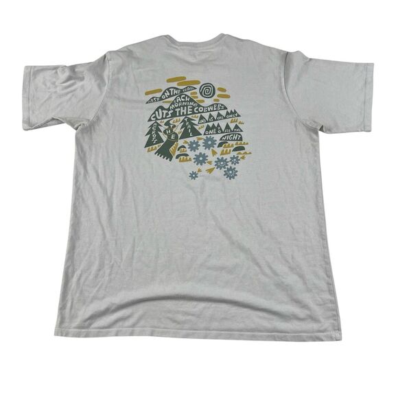 Patagonia Men's Trail Responsibili-Tee T-Shirt White Large - Picture 3 of 14